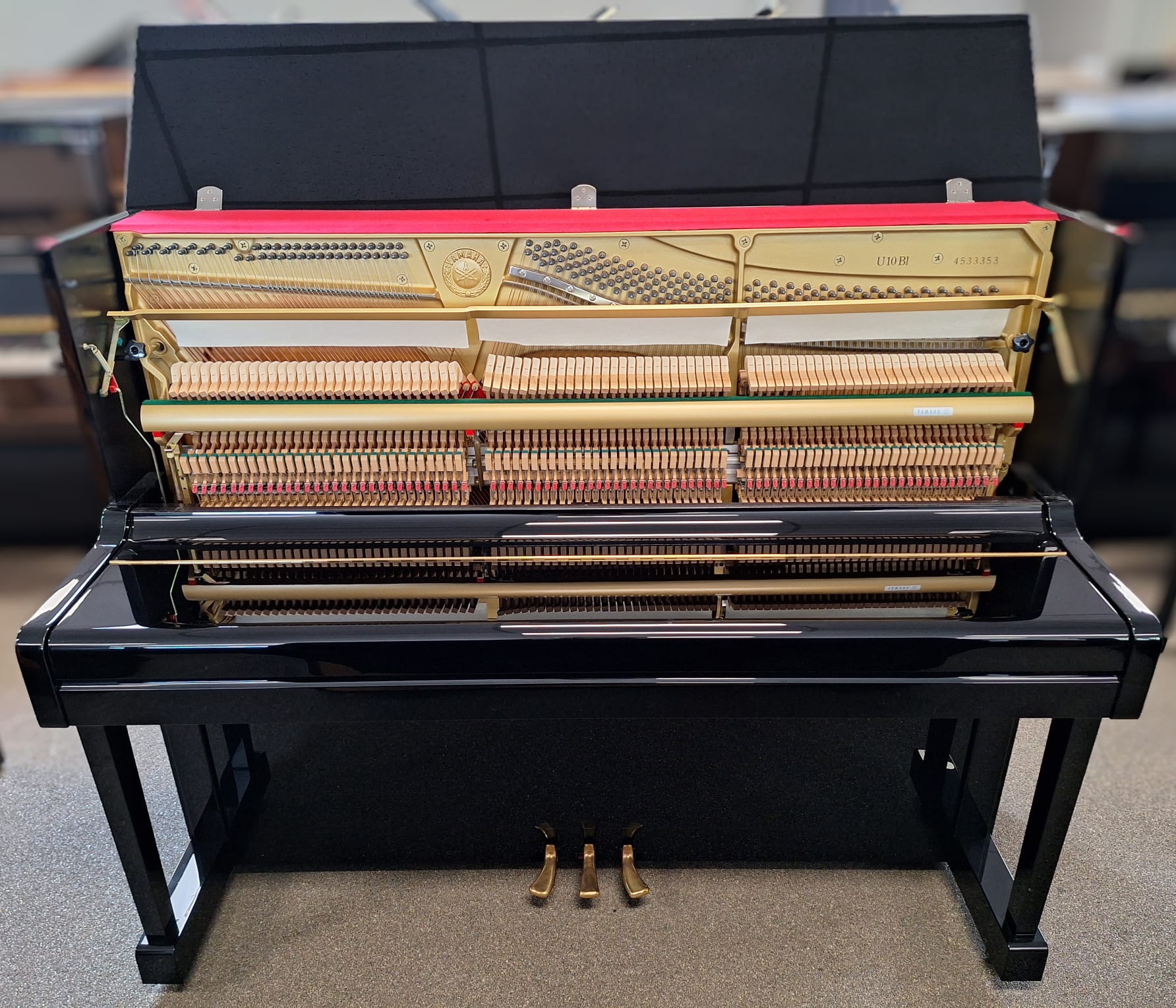 Yamaha U10BL piano - Arie Keijzer