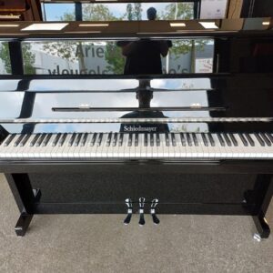 Schiedmayer UP120 zwart hoogglans