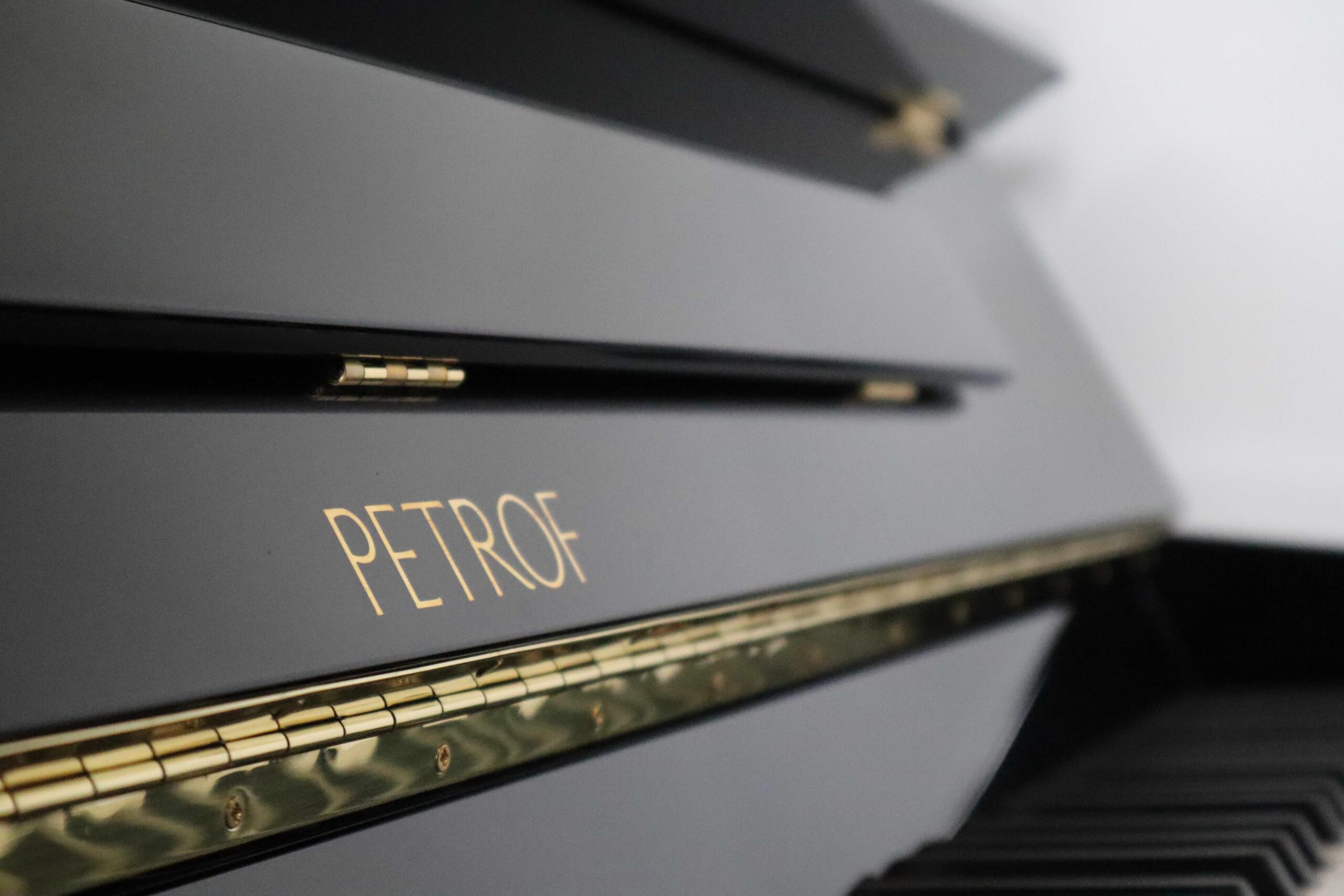 Petrof P 131 M1 zwart polyesterlak - Afbeelding 2